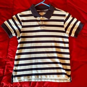 Boys blue striped polo (#2)